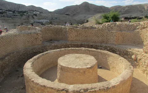 Herod's winter palace ruins at Jericho